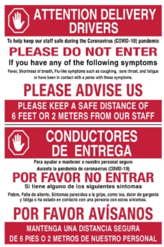 Picture of Take Out Only Sandwich Board Signs 872244022