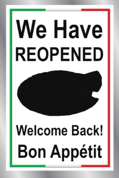 Picture of Reopened Sandwich Board Signs 872618184