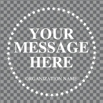 Picture of Non Profit Window Clings 11622613
