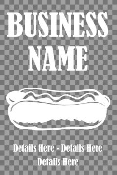 Picture of Restaurant Window Clings 11684872