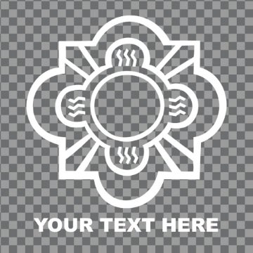 Picture of Tribal Window Clings 12736763