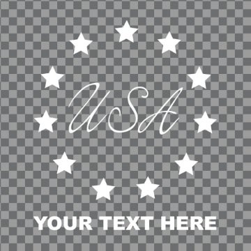 Picture of Patriotic Window Clings 12737134