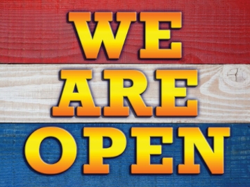 Picture of We're Open 873476994