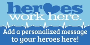 Picture of Heroes Work Here Banners 872483891
