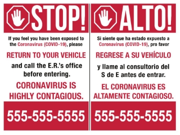 Picture of Hospital Signage 872164962
