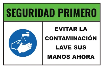 Picture of Spanish Coronavirus Signs 872155291