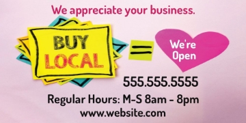 Picture of Support Local Banners 872119826