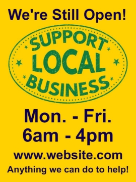 Picture of Support Local Signs 872186993