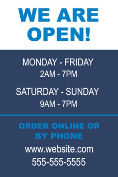 Picture of Temporary Closure Signs 872168089