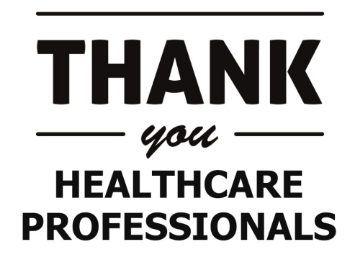 Picture of Thank You Healthcare Workers Signs 872187606