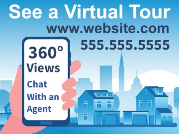 Picture of Virtual Real Estate Tour Signs 872185648