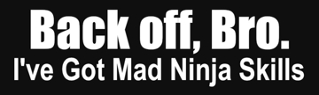 Picture of Ninja Stickers 13914627