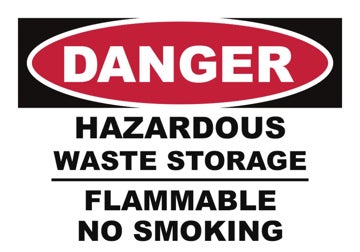 Picture of No Smoking Flammable Signs 860535130