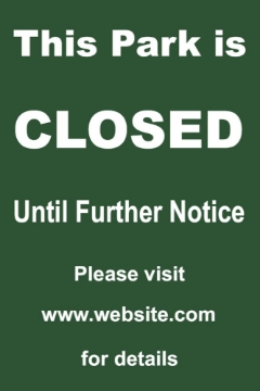 Picture of Parks and Public Sandwich Board Signs 872310000