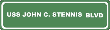 Picture of Navy Ship Street Signs 13961448