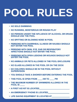 Picture of Pool Safety Signs 860082675
