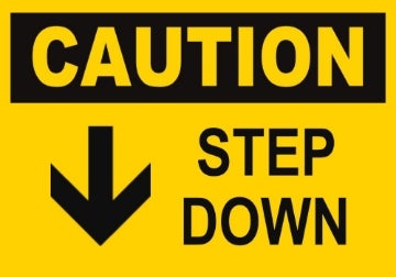 Picture of Watch Your Step Signs 861355608