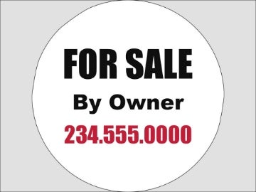 Picture of Circle Shaped Signs 877403665