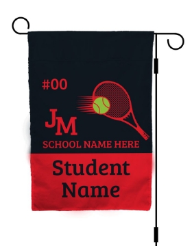 Picture of GF Sports & Clubs 4- Red and Black 18" x 12"