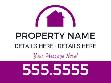 Picture of 18" x 24" Property Management 5