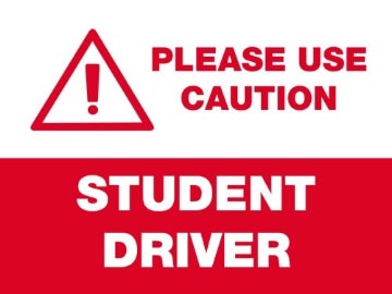 Picture of 18" x 24" Student Driver 5