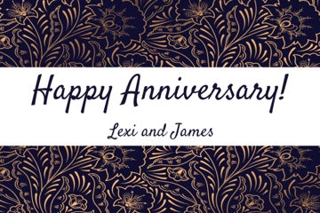 Picture of 12" x 18" Anniversary 5