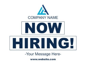 Picture of Now Hiring 9 - 18x24