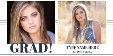Picture of High School Photo Banner 2- 4x8