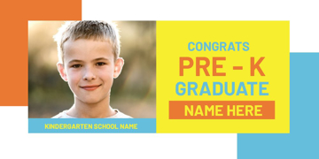 Picture of Elementary School Photo Banner 1- 4x8
