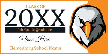 Picture of Elementary School Banner 3- 4x8