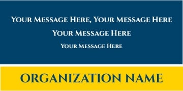 Picture of Vinyl Non-Profit 1- 4x8