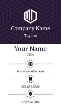 Picture of Magnetic Business Card 5 - Vertical