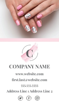 Picture of Magnetic Business Card 19 - Vertical