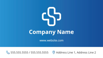 Picture of Healthcare Business Magnet 1 - Horizontal