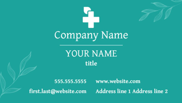Picture of Healthcare Business Magnet 5 - Horizontal