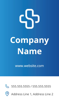 Picture of Healthcare Business Magnet 1 - Vertical