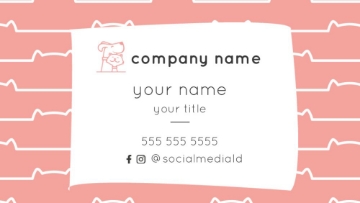 Picture of Pet Care Business Magnet 8 - Horizontal
