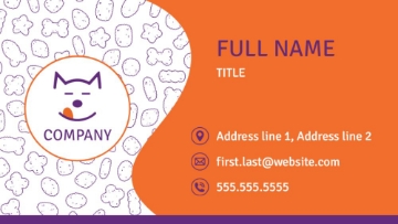 Picture of Pet Care Business Magnet 11 - Horizontal
