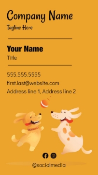 Picture of Pet Care Business Magnet 7- Vertical