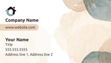 Picture of Real Estate Business Card Magnet 2- Horizontal
