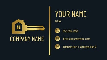 Picture of Real Estate Business Card Magnet 11- Horizontal