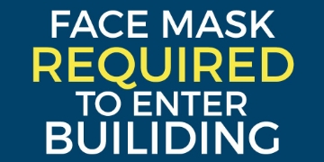 Picture of Face Masks Required Banners 872485719