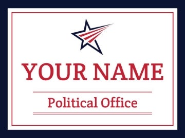 Picture of Political Campaign Sign 4