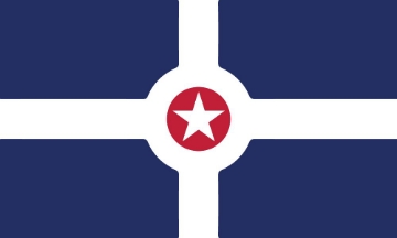Picture of Indianapolis, IN Flag