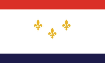Picture of New Orleans, LA Flag