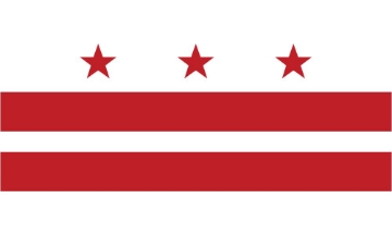 Picture of Washington, DC Flag