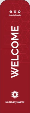 Picture of Trade Show Tension Fabric Display 7- 90x24