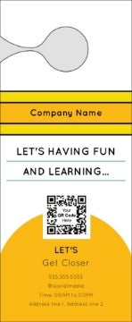 Picture of Education & Child Care 6 - Small Door Hanger