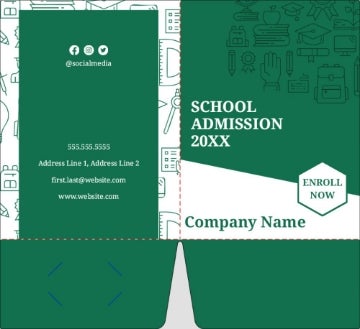 Picture of Education & Child Care 3 - 12x9 Presentation Folder