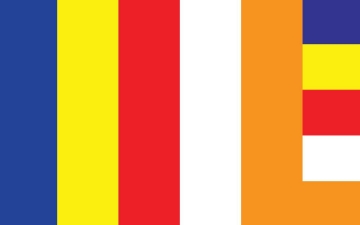 Picture of Buddhist flag - 5x8